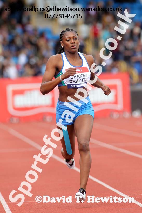Womens 400 metres, British Championships, Birmingham. Photo: David T. Hewitson/Sports for All Pics
